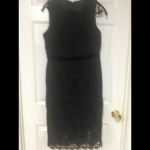 NWT  White House Black Market black lace dress